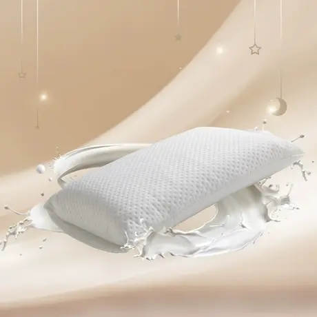 马来西亚原装进口天然乳胶枕头 护颈枕芯 成人橡胶乳胶枕商品大图