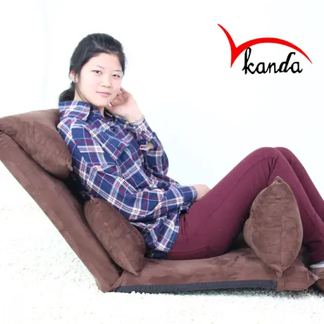 KANDA/康大 特價懶人沙發 多功能 折疊 午休 單人 足球沙發躺椅圖片